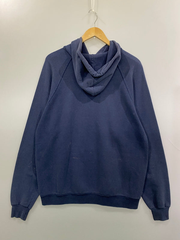 【現状渡し品】【メンズ】 USED ユーズド NORMAN WRESTLING HOODIE プルオーバーフーディー パーカー トップス 146-260715-yn-27-min サイズ：XL カラー：ネイビー 万代Net店
