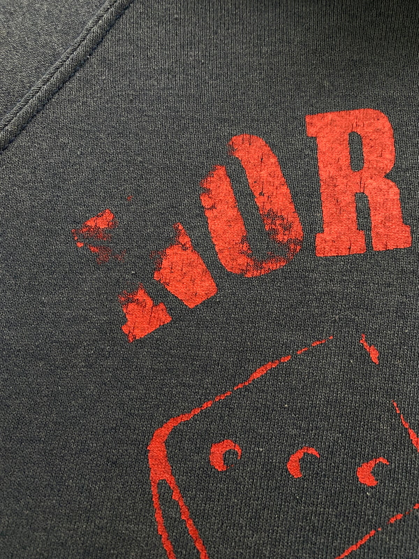 【現状渡し品】【メンズ】 USED ユーズド NORMAN WRESTLING HOODIE プルオーバーフーディー パーカー トップス 146-260715-yn-27-min サイズ：XL カラー：ネイビー 万代Net店