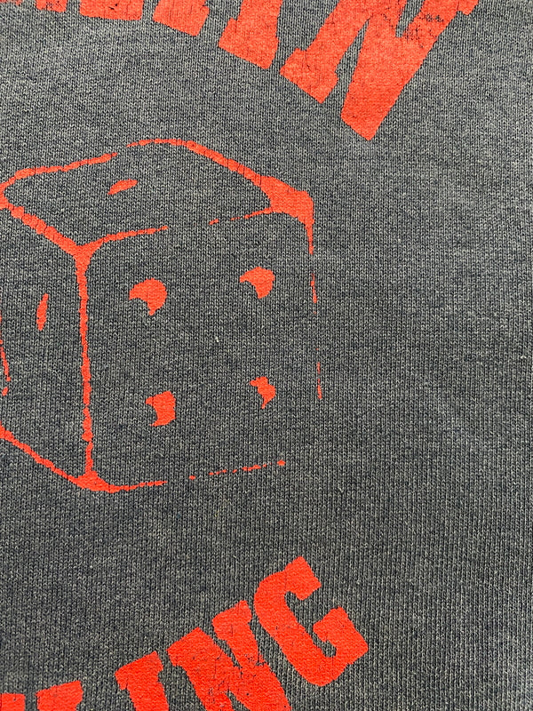 【現状渡し品】【メンズ】 USED ユーズド NORMAN WRESTLING HOODIE プルオーバーフーディー パーカー トップス 146-260715-yn-27-min サイズ：XL カラー：ネイビー 万代Net店
