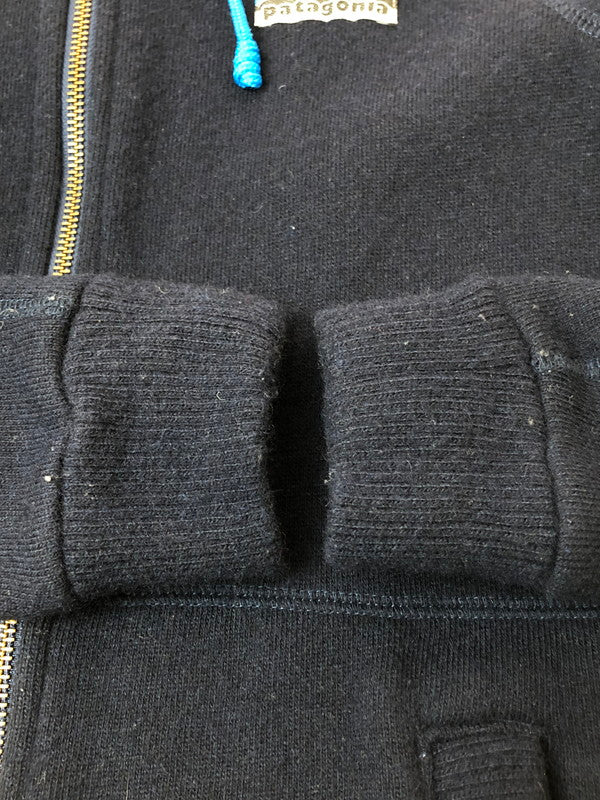 【中古品】【レディース】 PATAGONIA パタゴニア 26920FA18 WOOL FLEECE ZIP HOODIE ウールフリースジップフーディ 170-260423-zi-02-min サイズ：XS カラー：ネイビー 万代Net店