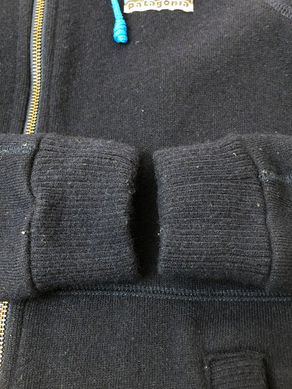 【中古品】【レディース】 PATAGONIA パタゴニア 26920FA18 WOOL FLEECE ZIP HOODIE ウールフリースジップフーディ 170-260423-zi-02-min サイズ：XS カラー：ネイビー 万代Net店