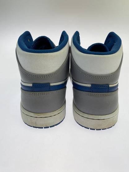 【中古品】【メンズ】 NIKE ナイキ AIR JORDAN 1 MID DQ8426-014 エア ジョーダン 1 ミッド スニーカー 靴 160-260121-kk-04-min カラー：CEMENT GREY/WHITE-TRUE BLUE 万代Net店