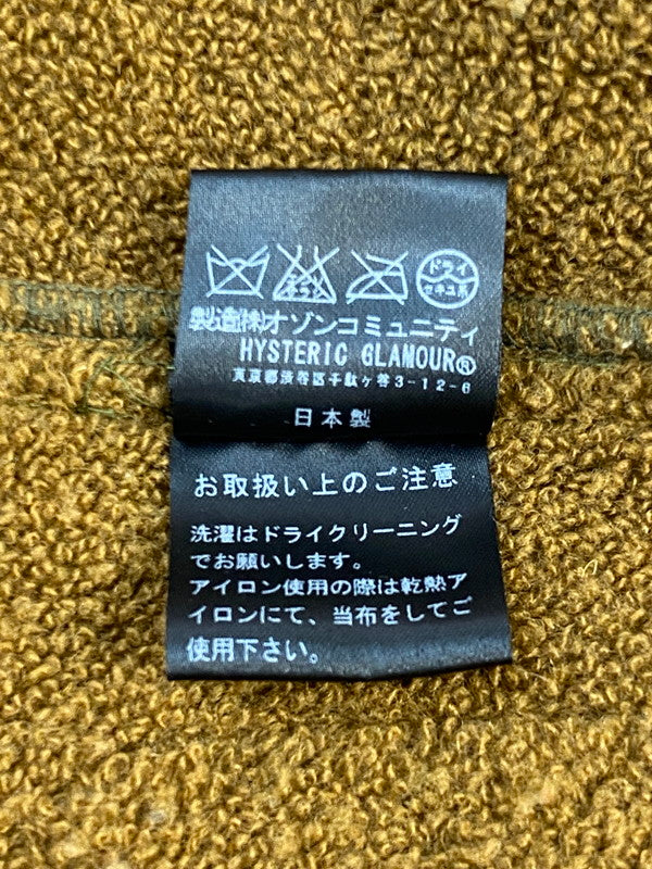 【現状渡し品】【メンズ】 HYSTERIC GLAMOUR ヒステリックグラマー BUTTON UP COAT ボタンアップ コート メンズ アウター 140-260420-KS-23-min サイズ：FREE カラー：ブラウン系 万代Net店
