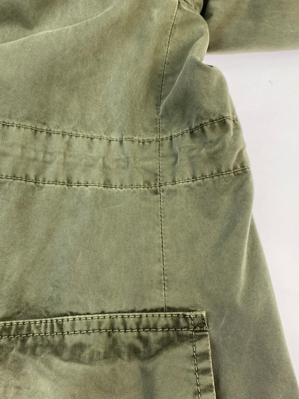 【中古品】【メンズ】 55DSL フィフティーファイブディーエスエル MILITARY COAT ミリタリーコート メンズ アウター 141-260421-KS-01-min サイズ：S カラー：グリーン系 万代Net店