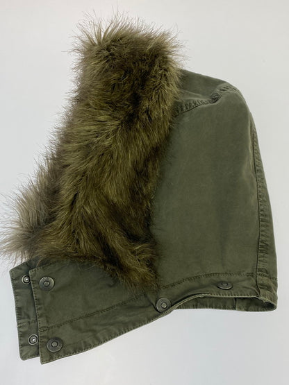 【中古品】【メンズ】 55DSL フィフティーファイブディーエスエル MILITARY COAT ミリタリーコート メンズ アウター 141-260421-KS-01-min サイズ：S カラー：グリーン系 万代Net店