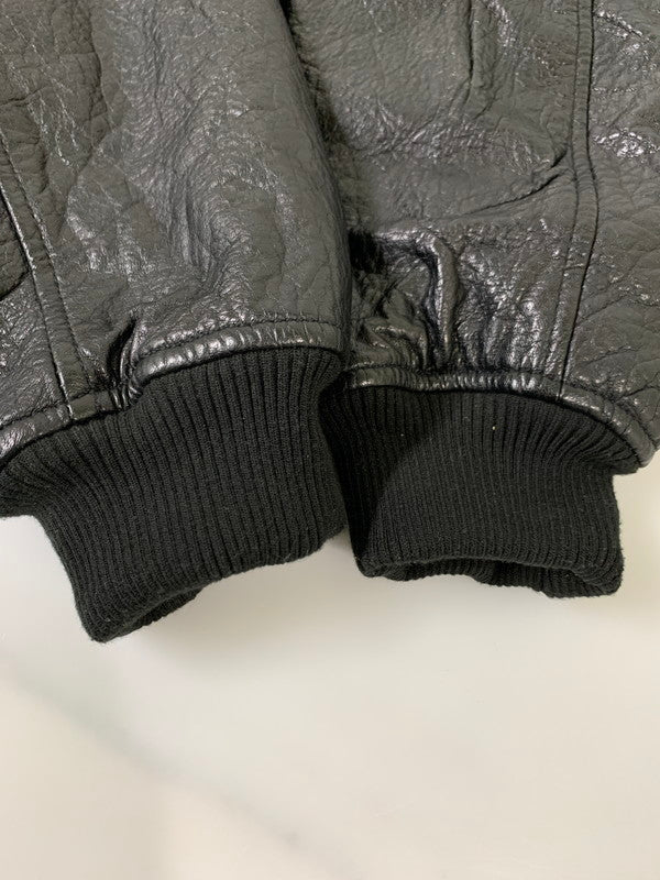 【現状渡し品】【メンズ】 ZARA ザラ STADIUM JACKET スタジアムジャケット アウター 147-260409-SH-41-min サイズ：S-M カラー：ブラック 万代Net店