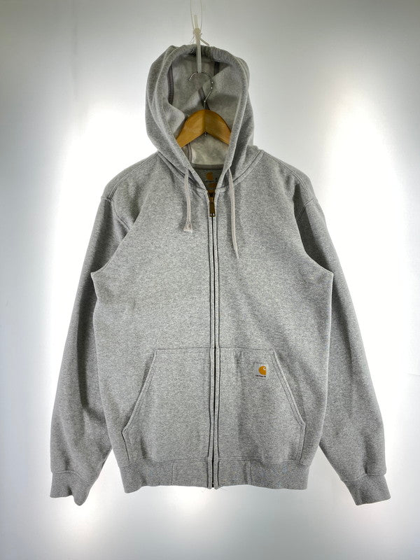 【中古品】【メンズ】 HOODED AMERICAN SCRIPT SWEAT I028279 フーデッド アメリカンスクリプト スウェットトップス プルオーバーフーディー パーカー 147-260126-kk-33-min サイズ：S カラー：グレー 万代Net店