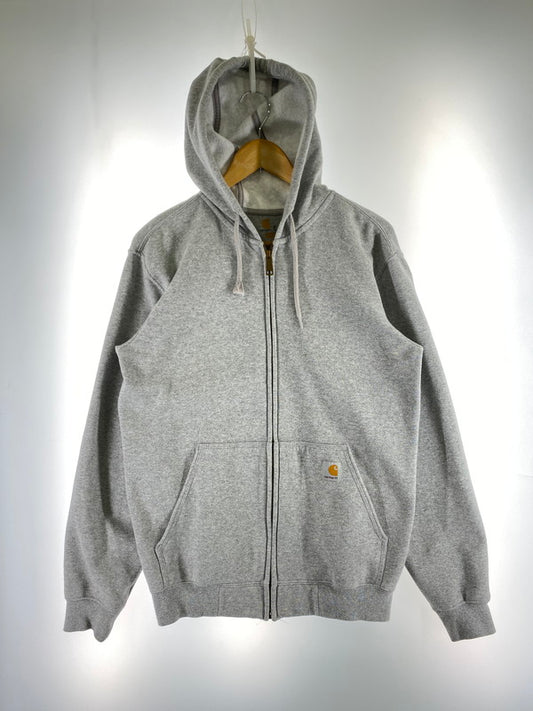 【中古品】【メンズ】 HOODED AMERICAN SCRIPT SWEAT I028279 フーデッド アメリカンスクリプト スウェットトップス プルオーバーフーディー パーカー 147-260126-kk-33-min サイズ：S カラー：グレー 万代Net店