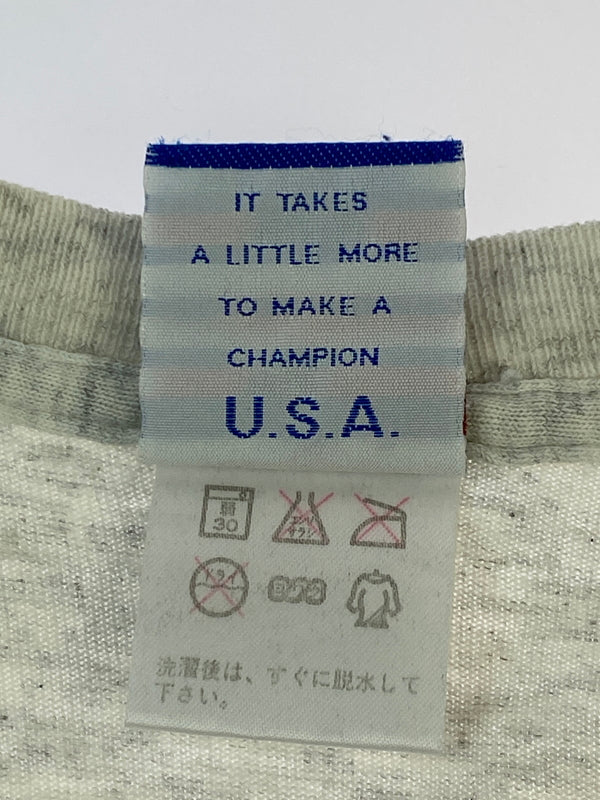 【中古品】【メンズ】 CHAMPION チャンピオン 90S S S TEE 半袖Tシャツ ショートスリーブ ヴィンテージ 146-260718-AS-65-min サイズ：M カラー：グレー 万代Net店