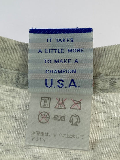 【中古品】【メンズ】 CHAMPION チャンピオン 90S S S TEE 半袖Tシャツ ショートスリーブ ヴィンテージ 146-260718-AS-65-min サイズ：M カラー：グレー 万代Net店