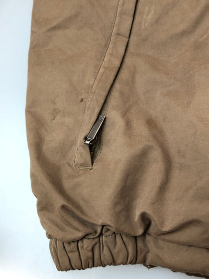 【現状渡し品】【メンズ】 COLUMBIA コロンビア F4 SM5000 NYLON LOGO JACKET ナイロンロゴジャケット 144-260426-zi-21-min サイズ：XL カラー：ライトブラウン系 万代Net店