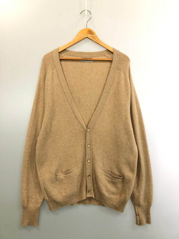 【中古品】【メンズ】 ROBINSONS ロビンソン CASHMERE CARDIGAN カシミア カーディガントップス 146-260424-jt-19-min サイズ：XL カラー：ベージュ 万代Net店