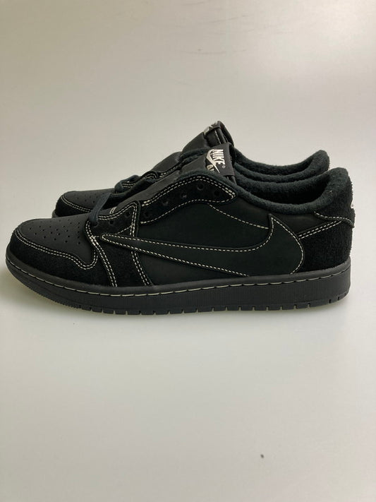 【未使用品】【メンズ】 NIKE ナイキ × TRAVIS SCOTT トラヴィススコット AIR JORDAN 1 LOW OG SP DM7866-001 エアジョーダン1 ロー OG SP スニーカー メンズ シューズ 靴 160-260127-em-13-min サイズ：26.5cm カラー：BLACK PHANTOM 万代Net店