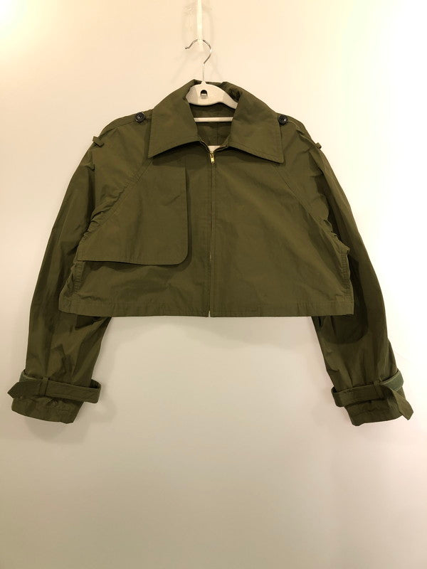 【中古品】【レディース】 TOGA PULLAトーガプルラ TP92-FA233 SHAPE MEMORY POLYESTER COAT シェイプ メモリー ポリエステル コート アウター 168-260424-jt-13-min サイズ：36 カラー：オリーブ 万代Net店