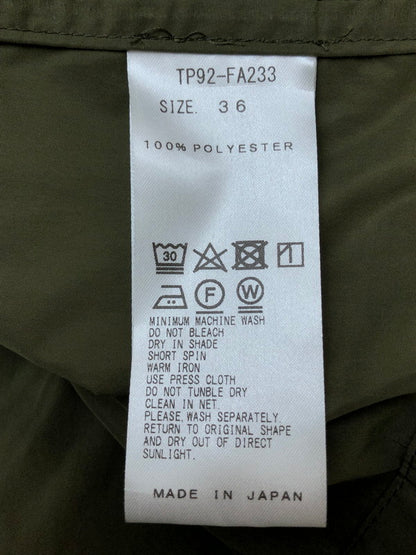 【中古品】【レディース】 TOGA PULLAトーガプルラ TP92-FA233 SHAPE MEMORY POLYESTER COAT シェイプ メモリー ポリエステル コート アウター 168-260424-jt-13-min サイズ：36 カラー：オリーブ 万代Net店