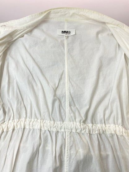 【現状渡し品】【レディース】 MAISON MARGIELA MM6 MODS COAT S32AM0303 S49819 メゾンマルジェラ オーバーサイズ モッズコート アウター 168-260217-yn-20-min サイズ：38 カラー：ホワイト 万代Net店