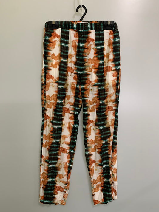 【中古品】【メンズ】 TOGA トーガ VIRILIS ビリリース TOGA ARCHIVES TV01-FF305 トーガ アーカイブス CUPRA COTTON PRINT PANTS キュプラコットンプリントパンツ 151-260130-SH-03-min サイズ：44 カラー：マルチカラー 万代Net店