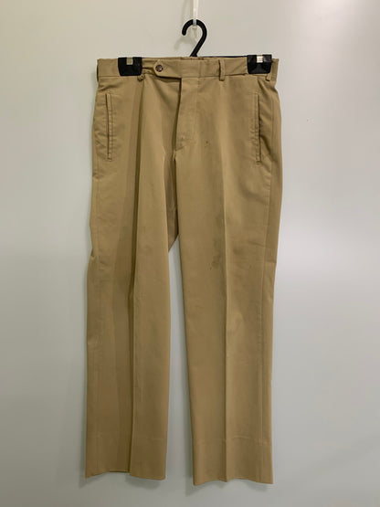 【中古品】【メンズ】 PRADA プラダ SLACKS PANTS 10106/008 スラックスパンツ ボトムス 152-260130-SH-04-min サイズ：46 カラー：ベージュ系 万代Net店