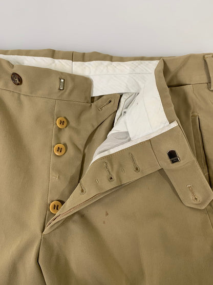 【中古品】【メンズ】 PRADA プラダ SLACKS PANTS 10106/008 スラックスパンツ ボトムス 152-260130-SH-04-min サイズ：46 カラー：ベージュ系 万代Net店