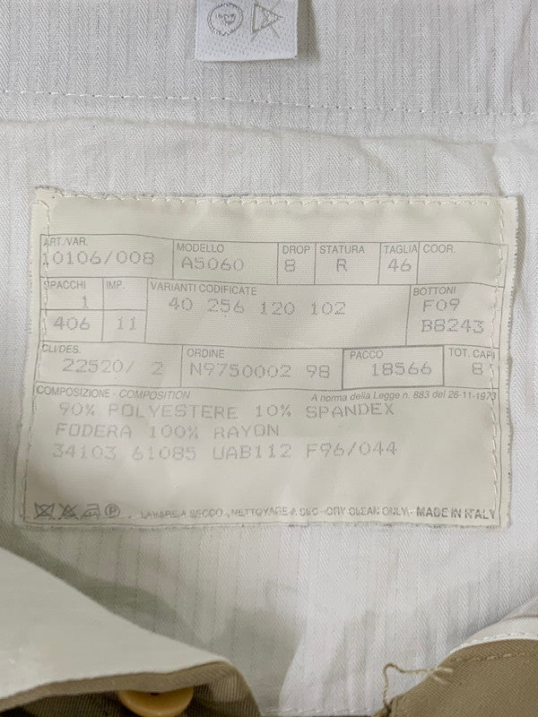 【中古品】【メンズ】 PRADA プラダ SLACKS PANTS 10106/008 スラックスパンツ ボトムス 152-260130-SH-04-min サイズ：46 カラー：ベージュ系 万代Net店