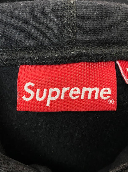 【中古品】【メンズ】 Supreme シュプリーム 17AW BOX LOGO ボックスロゴ HOODED SWEATSHIRT フーディッドスウェットシャツ 149-260125-SH-17-min サイズ：M カラー：ブラック 万代Net店