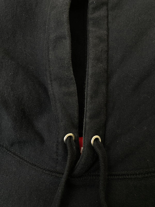 【中古品】【メンズ】 Supreme シュプリーム 17AW BOX LOGO ボックスロゴ HOODED SWEATSHIRT フーディッドスウェットシャツ 149-260125-SH-17-min サイズ：M カラー：ブラック 万代Net店