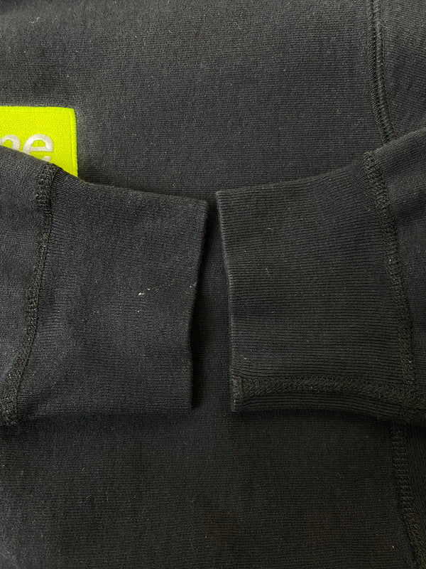 【中古品】【メンズ】 Supreme シュプリーム 17AW BOX LOGO ボックスロゴ HOODED SWEATSHIRT フーディッドスウェットシャツ 149-260125-SH-17-min サイズ：M カラー：ブラック 万代Net店