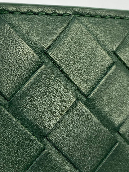 【中古品】【メンズ】 BOTTEGAVENETA ボッテガヴェネタ 二つ折り財布 605722 財布 181-260130-jt-16-min カラー：グリーン系 万代Net店