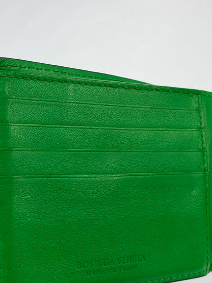 【中古品】【メンズ】 BOTTEGAVENETA ボッテガヴェネタ 二つ折り財布 605722 財布 181-260130-jt-16-min カラー：グリーン系 万代Net店
