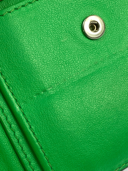 【中古品】【メンズ】 BOTTEGAVENETA ボッテガヴェネタ 二つ折り財布 605722 財布 181-260130-jt-16-min カラー：グリーン系 万代Net店
