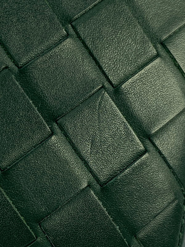 【中古品】【メンズ】 BOTTEGAVENETA ボッテガヴェネタ 二つ折り財布 605722 財布 181-260130-jt-16-min カラー：グリーン系 万代Net店