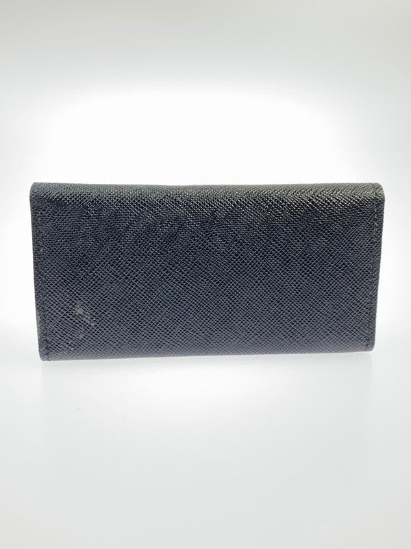 【中古美品】【メンズ/レディース】 BURBERRY バーバリー ノバチェック 4連 キーケース FN5504 183-260130-jt-17-min カラー：ブラック 万代Net店
