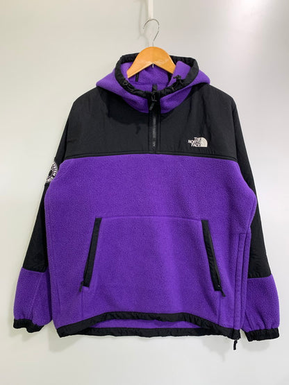 【中古品】【メンズ】 THE NORTH FACE ザ・ノースフェイス HIM FLEECE PARKA NA72031 ヒム フリース パーカー プルオーバー メンズ アウターフーディ 144-260202-em-34-min サイズ：L カラー：PURPLE BLACK 万代Net店