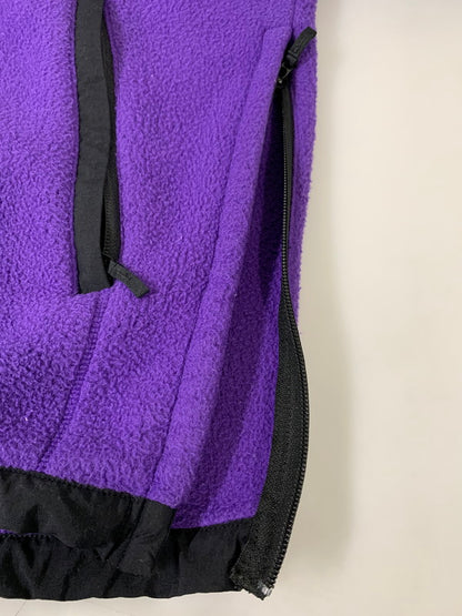 【中古品】【メンズ】 THE NORTH FACE ザ・ノースフェイス HIM FLEECE PARKA NA72031 ヒム フリース パーカー プルオーバー メンズ アウターフーディ 144-260202-em-34-min サイズ：L カラー：PURPLE BLACK 万代Net店