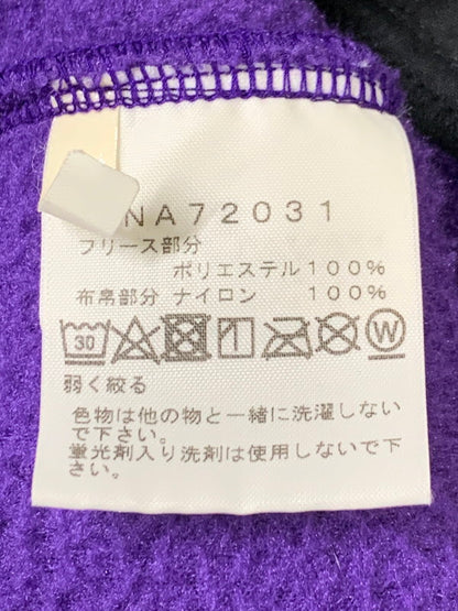 【中古品】【メンズ】 THE NORTH FACE ザ・ノースフェイス HIM FLEECE PARKA NA72031 ヒム フリース パーカー プルオーバー メンズ アウターフーディ 144-260202-em-34-min サイズ：L カラー：PURPLE BLACK 万代Net店