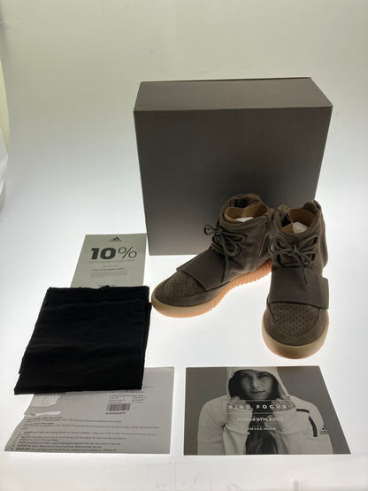 【中古品】【メンズ】 adidas アディダス YEEZY BOOST 750 BY2456 イージーブースト750 ハイカットスニーカー メンズ シューズ 靴 ガムソール 161-260127-em-01-min サイズ：26.5cm カラー：LIGHT BROWN GUM （CHOCOLATE） 万代Net店