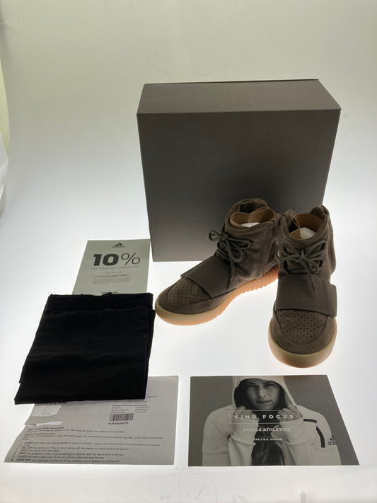 【中古品】【メンズ】 adidas アディダス YEEZY BOOST 750 BY2456 イージーブースト750 ハイカットスニーカー メンズ シューズ 靴 ガムソール 161-260127-em-01-min サイズ：26.5cm カラー：LIGHT BROWN GUM （CHOCOLATE） 万代Net店