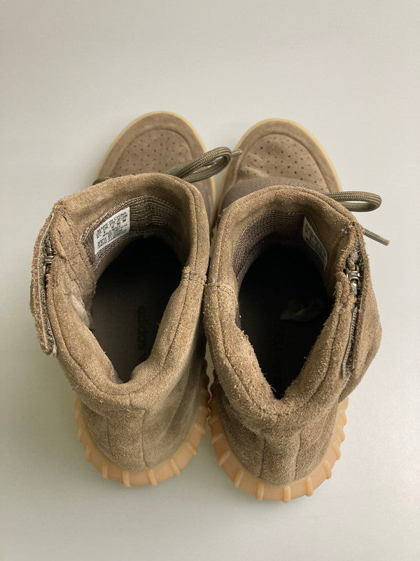 【中古品】【メンズ】 adidas アディダス YEEZY BOOST 750 BY2456 イージーブースト750 ハイカットスニーカー メンズ シューズ 靴 ガムソール 161-260127-em-01-min サイズ：26.5cm カラー：LIGHT BROWN GUM （CHOCOLATE） 万代Net店