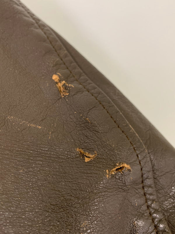 【中古品】【メンズ】 U.S.NAVY ユーエスネイビー 70S MIL-J-7823E(AS) G-1 FLIGHT JACKET ファイトジャケット 146-260125-SH-14-min サイズ：40 カラー：ブラウン 万代Net店