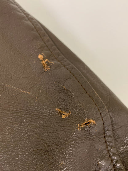 【中古品】【メンズ】 U.S.NAVY ユーエスネイビー 70S MIL-J-7823E(AS) G-1 FLIGHT JACKET ファイトジャケット 146-260125-SH-14-min サイズ：40 カラー：ブラウン 万代Net店