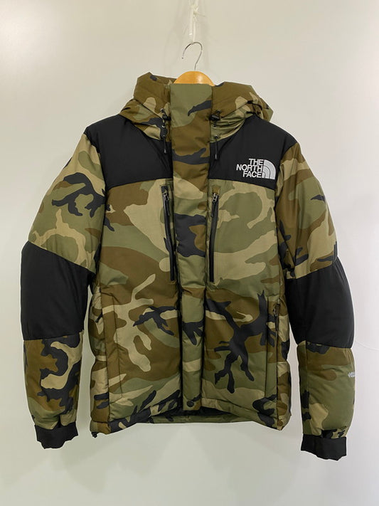 【中古品】【メンズ】 THE NORTH FACE ザ・ノースフェイス NOVELTY BALTRO LIGHT JACKET ND91951 ノベルティーバルトロライトジャケット アウター ダウンジャケット 144-260126-SH-09-min サイズ：M カラー：オリーブ系 カモフラ柄 万代Net店
