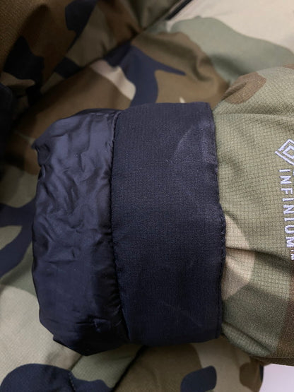 【中古品】【メンズ】 THE NORTH FACE ザ・ノースフェイス NOVELTY BALTRO LIGHT JACKET ND91951 ノベルティーバルトロライトジャケット アウター ダウンジャケット 144-260126-SH-09-min サイズ：M カラー：オリーブ系 カモフラ柄 万代Net店