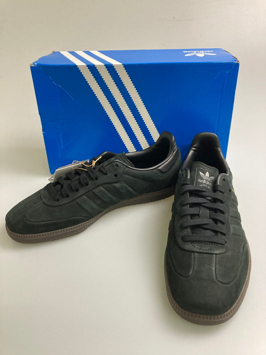 【未使用品】【メンズ】 adidas アディダス SAMBA GUM IG1237 サンバ ガム スニーカー スエード メンズ シューズ 161-260127-em-02-min サイズ：27.0cm カラー：CORE BLACK 万代Net店
