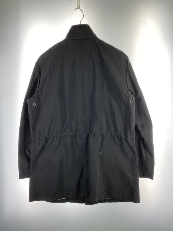 【中古品】【メンズ】 ARMANI COLLEZIONI アルマーニコレッツォーニ WATER REPELLENT ZIP JACKET ウォーターレペレント ジップジャケット アウター 141-260208-AS-1-min サイズ：50 カラー：ブラック 万代Net店