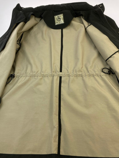 【中古品】【メンズ】 ARMANI COLLEZIONI アルマーニコレッツォーニ WATER REPELLENT ZIP JACKET ウォーターレペレント ジップジャケット アウター 141-260208-AS-1-min サイズ：50 カラー：ブラック 万代Net店