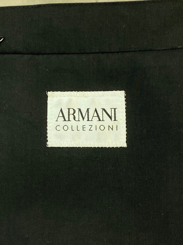 【中古品】【メンズ】 ARMANI COLLEZIONI アルマーニコレッツォーニ WATER REPELLENT ZIP JACKET ウォーターレペレント ジップジャケット アウター 141-260208-AS-1-min サイズ：50 カラー：ブラック 万代Net店