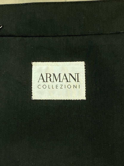 【中古品】【メンズ】 ARMANI COLLEZIONI アルマーニコレッツォーニ WATER REPELLENT ZIP JACKET ウォーターレペレント ジップジャケット アウター 141-260208-AS-1-min サイズ：50 カラー：ブラック 万代Net店