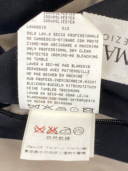 【中古品】【メンズ】 ARMANI COLLEZIONI アルマーニコレッツォーニ WATER REPELLENT ZIP JACKET ウォーターレペレント ジップジャケット アウター 141-260208-AS-1-min サイズ：50 カラー：ブラック 万代Net店