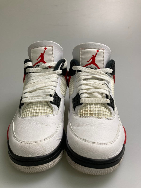 【中古品】【メンズ】 NIKE ナイキ AIR JORDAN 4 RETRO DH6927-161 エアジョーダン4 レトロ スニーカー メンズ シューズ 靴 160-260127-em-07-min サイズ：26.0cm カラー：RED CEMENT 万代Net店