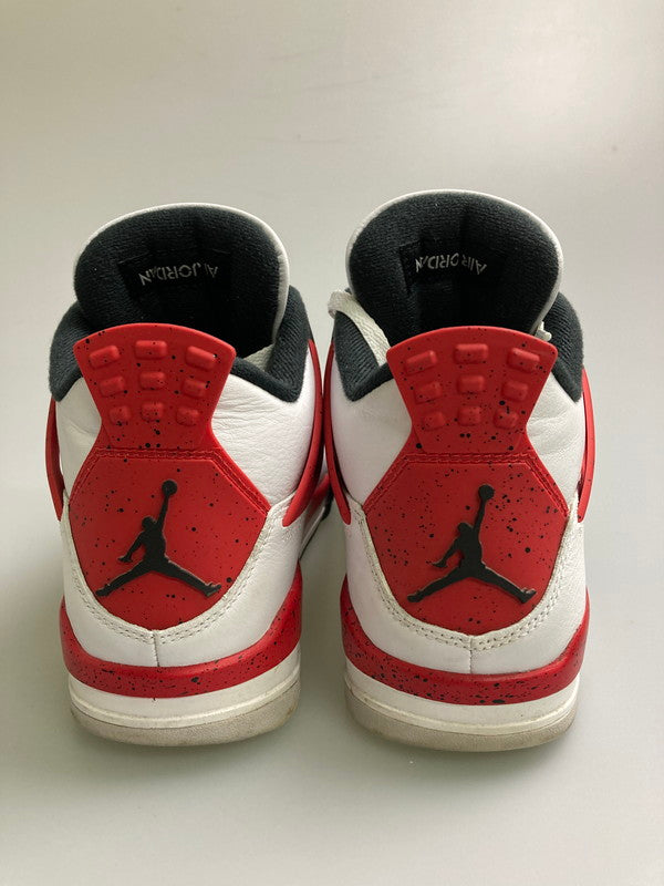 【中古品】【メンズ】 NIKE ナイキ AIR JORDAN 4 RETRO DH6927-161 エアジョーダン4 レトロ スニーカー メンズ シューズ 靴 160-260127-em-07-min サイズ：26.0cm カラー：RED CEMENT 万代Net店
